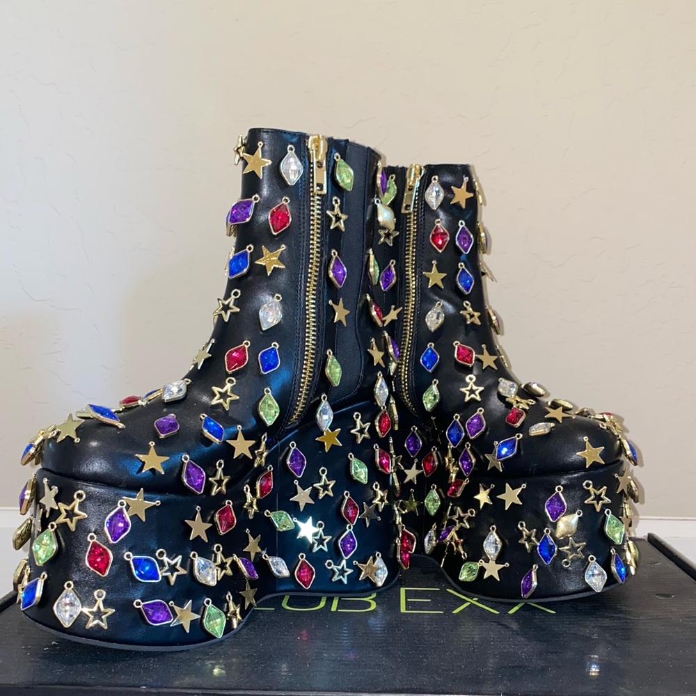 Current Mood Dolls Kill Platform Boots Size 9
